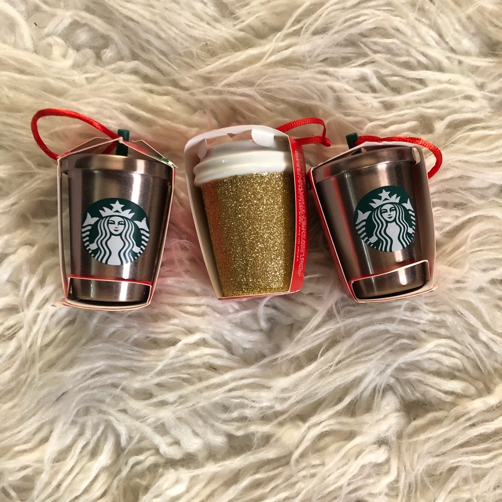 NWT Starbucks 2018 Ornament Collection Bundle